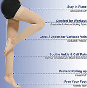 AVELISSEZ thigh-high compression stocking fit